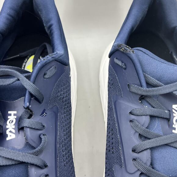 HOKA One One Arahi 7 Running Shoes Men Size 15 Blue Comfort Cushion Low Sneakers - Picture 9 of 10